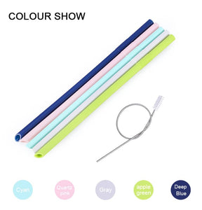 Reusable Silicone Straw